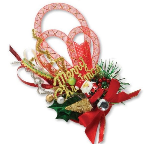 π
πΌ Santa Holiday Corsage - Picture 1 of 11